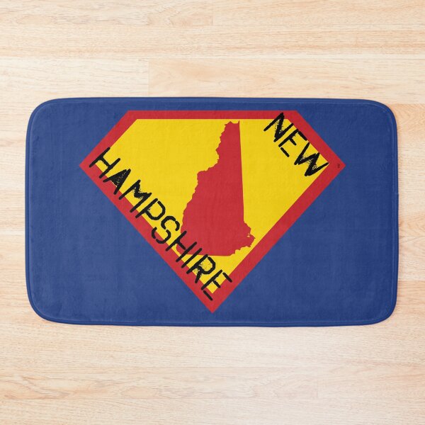 Item preview, NEW HAMPSHIRITE GRANITE STATER  SHIELD  - Freedom Is The Superpower - SUPERHERO NEW HAMPSHIRE spellout design designed and sold by pelagio.