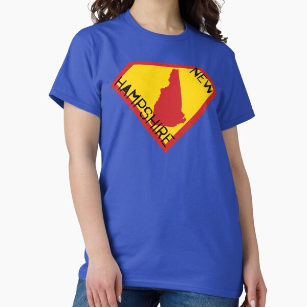 Item preview, NEW HAMPSHIRITE GRANITE STATER  SHIELD  - Freedom Is The Superpower - SUPERHERO NEW HAMPSHIRE spellout design designed and sold by pelagio.