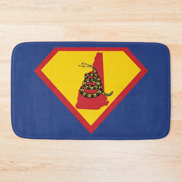 Item preview, NEW HAMPSHIRITE GRANITE STATER SHIELD - Freedom Is The Superpower -  Gadsden Snake Flag - Dont Tread On Me SUPERHERO NEW HAMPSHIRE design designed and sold by pelagio.