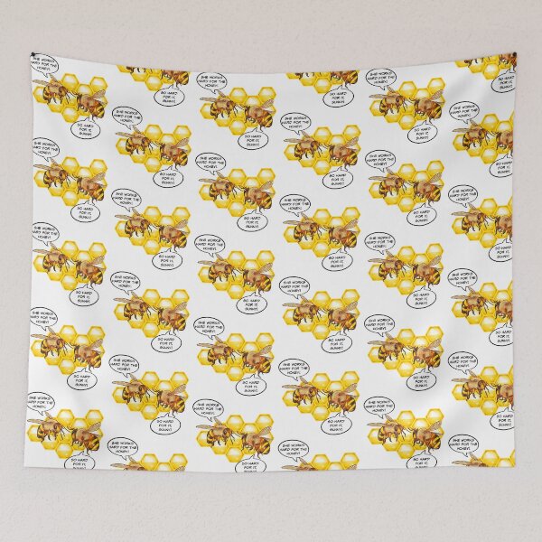 Item preview, She Works Hard for the Honey! Gift for Beekeepers and Bee Lovers the Planet Over designed and sold by SSustainable.