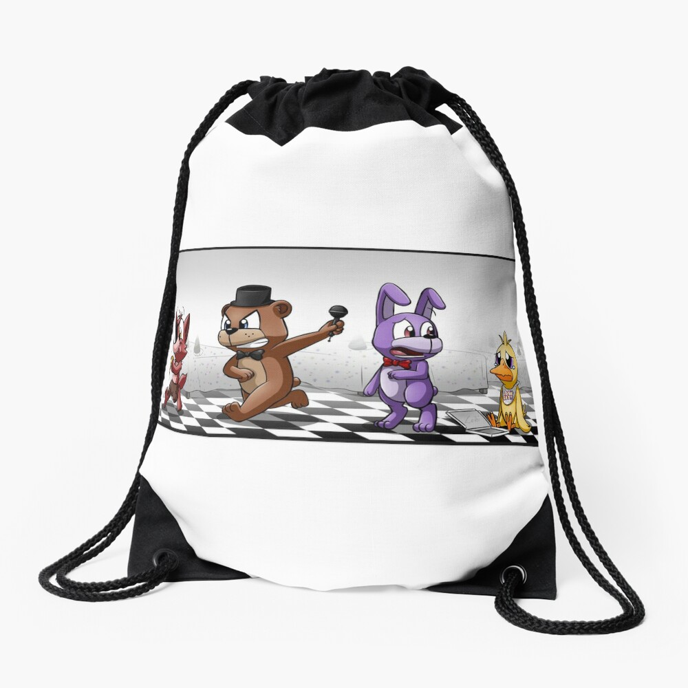 Five Nights At Freddy's -16 3D Let's Rock - School Bag / Backpack Official  FNAF