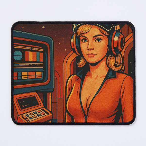 Item preview, Spaceship Sally Aboard Spaceship Dawn designed and sold by SpacetimeSally.