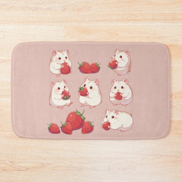 Item preview, Winter white hamster sticker sheet designed and sold by etherElric.