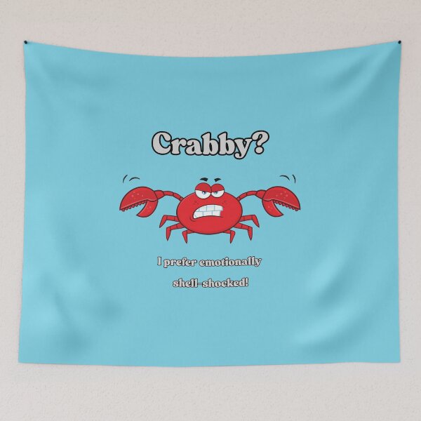 Item preview, Crabby Crab designed and sold by PresciousPrintz.