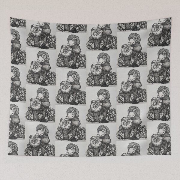 Item preview, Niffler-Black and White version designed and sold by Moon Raven Studios-art by Mandiva333.
