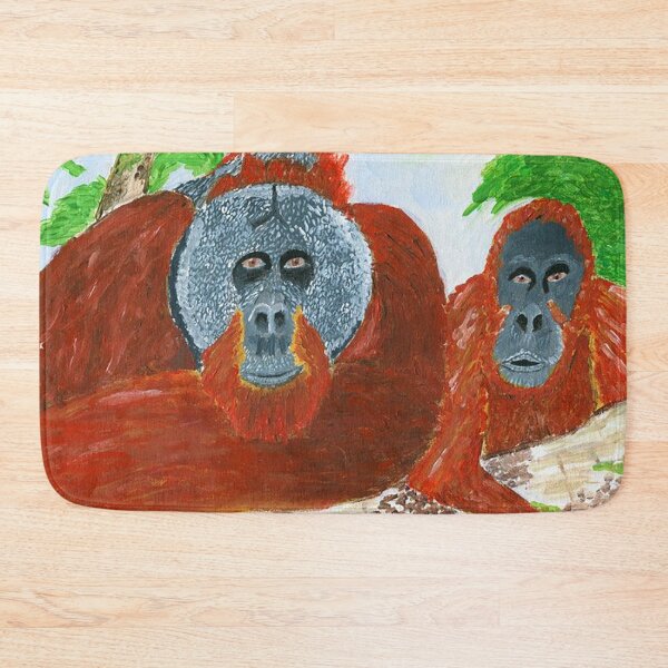 Item preview, Sumatran Orangutan (Critically Endangered) designed and sold by ArtbyBrittney.