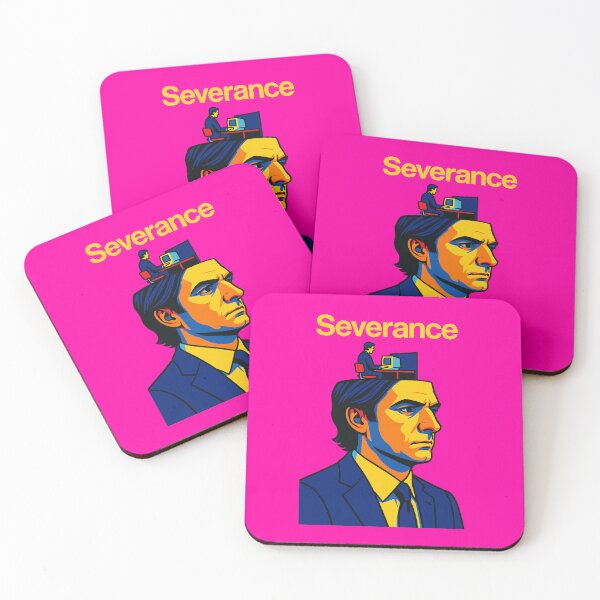 Artikelvorschau, Severance TV-Show Pop-Art-Stil Pink entworfen und verkauft von reenadoesarts.