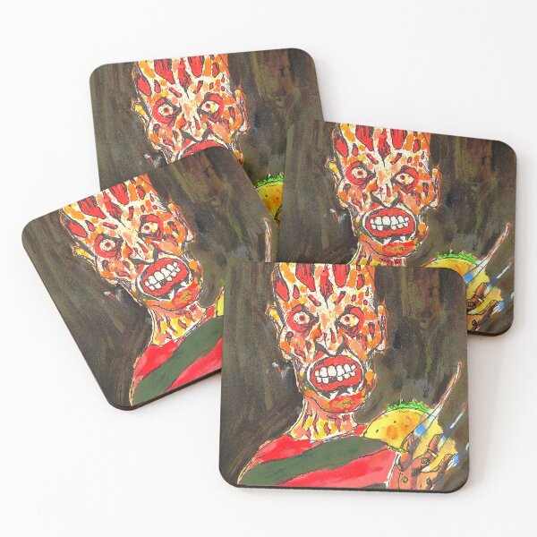 Item preview, Bad Dream Friend Eating Tacos  designed and sold by BansheeMilk.