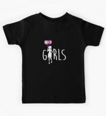 Girl - Balloons - Party Kids Tee