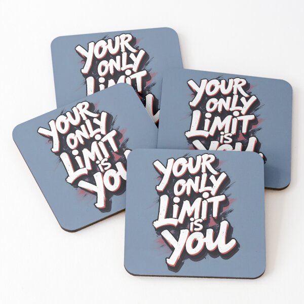 Item preview, Your only limit is you. Motivational Quote. designed and sold by LeiWeiss.