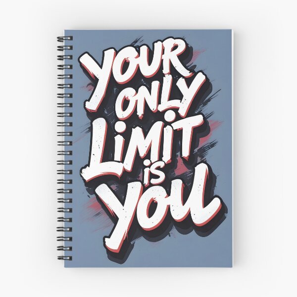 Item preview, Your only limit is you. Motivational Quote. designed and sold by LeiWeiss.