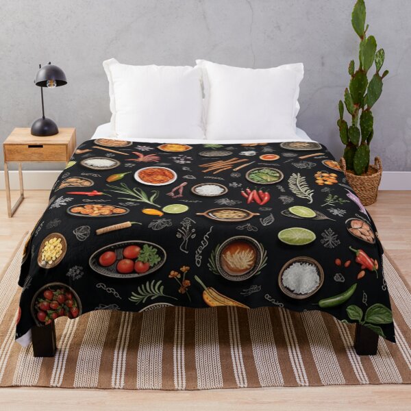 Item preview, patterns with cute food items designed and sold by SasiPen.