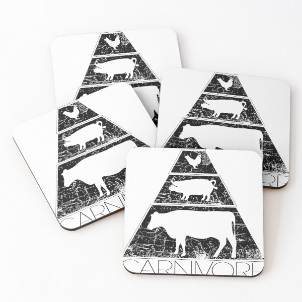 Item preview, Carnivore Food Pyramid designed and sold by Bearded Jester Designs.