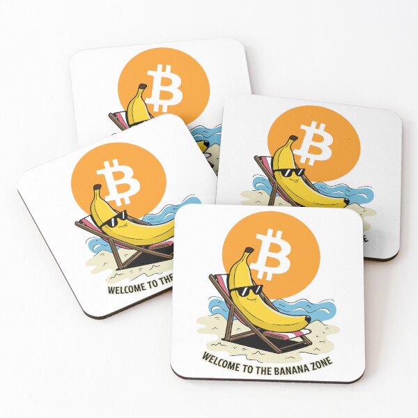 Item preview, Bitcoin Vibes – Welcome to the Banana Zone designed and sold by BeamiCreations.