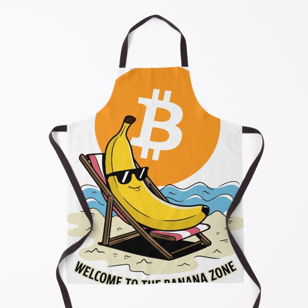 Item preview, Bitcoin Vibes – Welcome to the Banana Zone designed and sold by BeamiCreations.