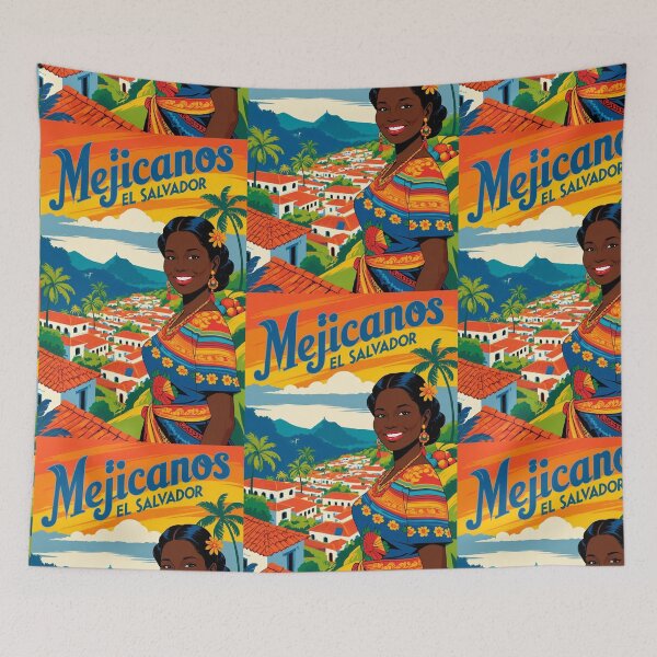 Item preview, Mejicanos El Salvador Vintage Travel Tourism designed and sold by TravelersGems.