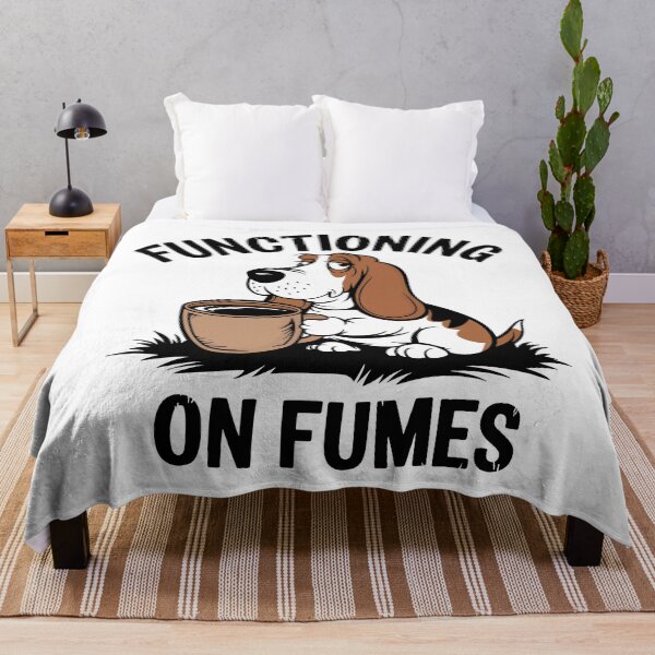 Item preview, Basset Hound Coffee Mood – Functioning on Fumes designed and sold by WildlifeInc.