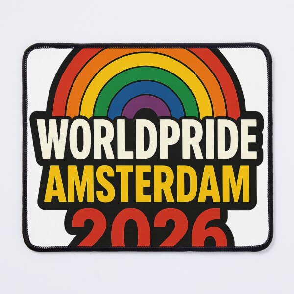 Item preview, WorldPride Amsterdam 2026 – Rainbow Celebration Netherlands designed and sold by Aryabek.