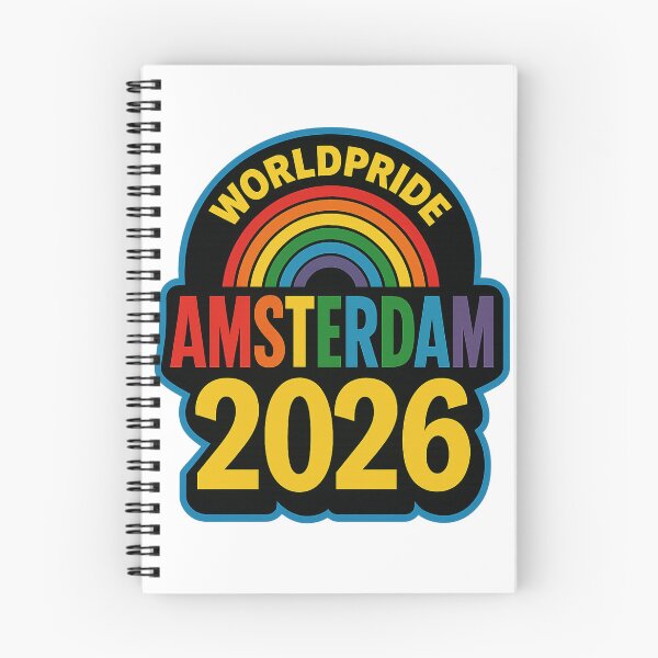 Item preview, WorldPride Amsterdam 2026 Badge – Dutch Rainbow Event designed and sold by Aryabek.