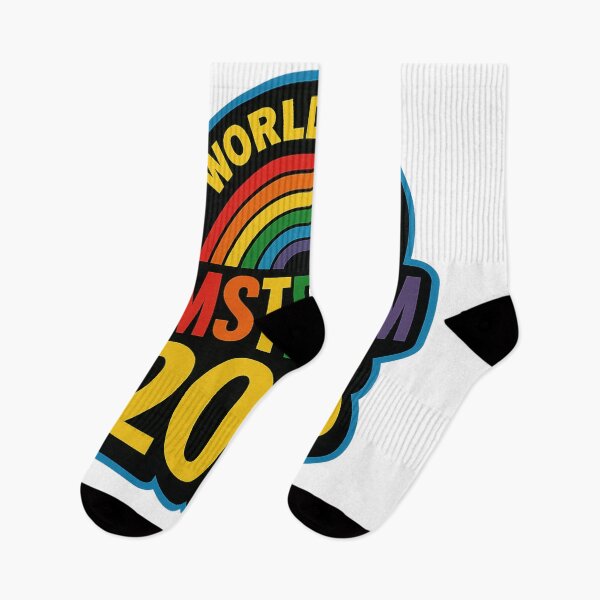 Item preview, WorldPride Amsterdam 2026 Badge – Dutch Rainbow Event designed and sold by Aryabek.