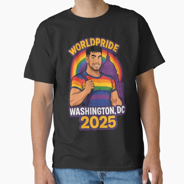 Artikel-Vorschau von WorldPride 2025 Washington D.C. – LGBTQ Hero Rainbow Pride, designt und verkauft von Aryabek.