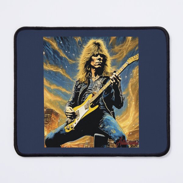 Item preview, "Thunderstruck Virtuoso: Randy Rhoads Comic Tribute" designed and sold by Artisticanvas.