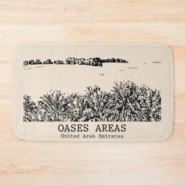 Item preview, Oases Areas - United Arab Emirates designed and sold by Lakeric Cityscapes.