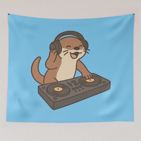 Item preview, Dubstep Otter designed and sold by Melnick's Designs.