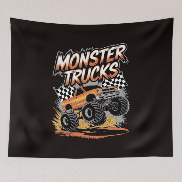 Item preview, Mighty Monster Truck Excite designed and sold by MAKOPOKOShop.