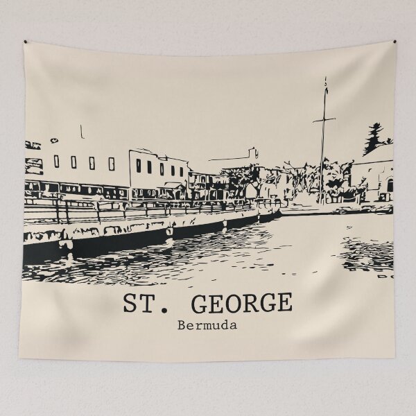 Item preview, St. George - Bermuda designed and sold by Lakeric Cityscapes.