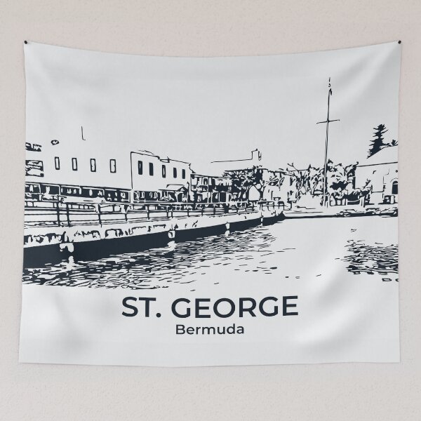 Item preview, St. George - Bermuda designed and sold by Lakeric Cityscapes.
