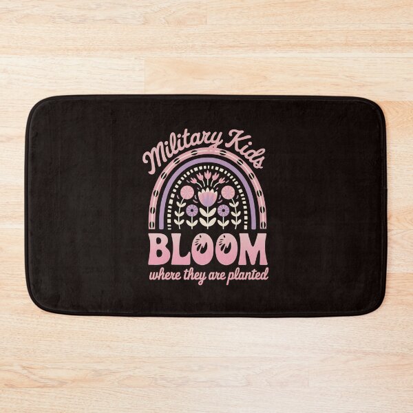 Item preview, Military Kid Dandelion Bloom Where They're Planted Purple Up designed and sold by MAKOPOKOShop.