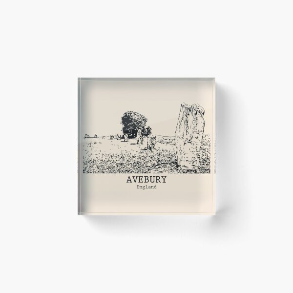 Item preview, Avebury - England designed and sold by Lakeric Cityscapes.