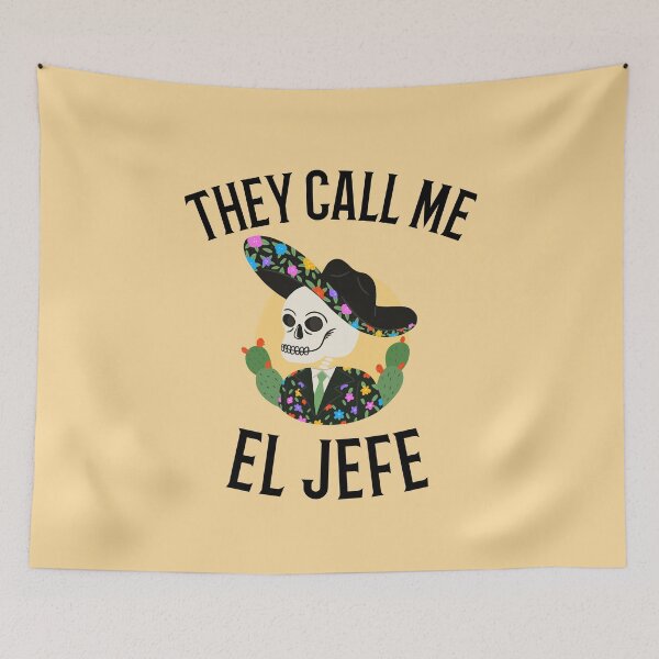 Item preview, They Call Me El Jefe designed and sold by 87-Aesthetics.