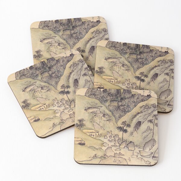 Item preview, Korean Painting Minhwa SongdoGihangchup designed and sold by tangerinemars.