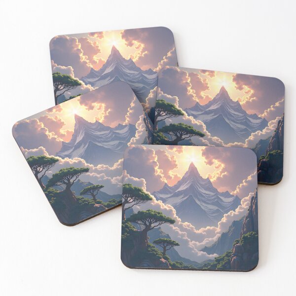 Item preview, Majestic Sunset Mountain - Breathtaking Nature  designed and sold by nhk999.