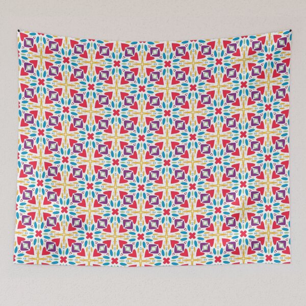 Item preview, pastel light decorative points abstract seamless colorful repeat pattern designed and sold by Abrahamjrnd.