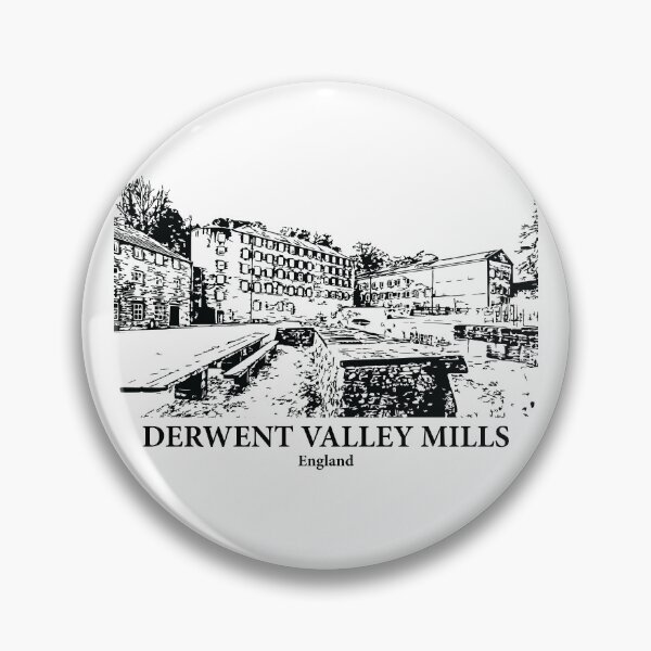 Item preview, Derwent Valley Mills - England designed and sold by Lakeric Cityscapes.