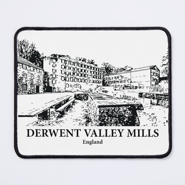 Item preview, Derwent Valley Mills - England designed and sold by Lakeric Cityscapes.