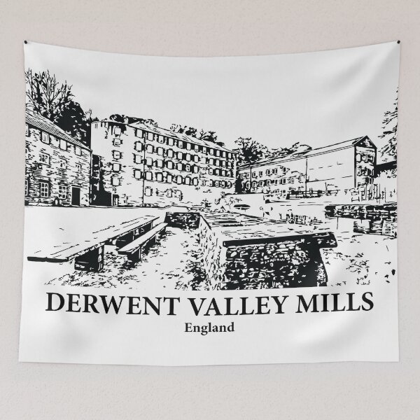 Item preview, Derwent Valley Mills - England designed and sold by Lakeric Cityscapes.