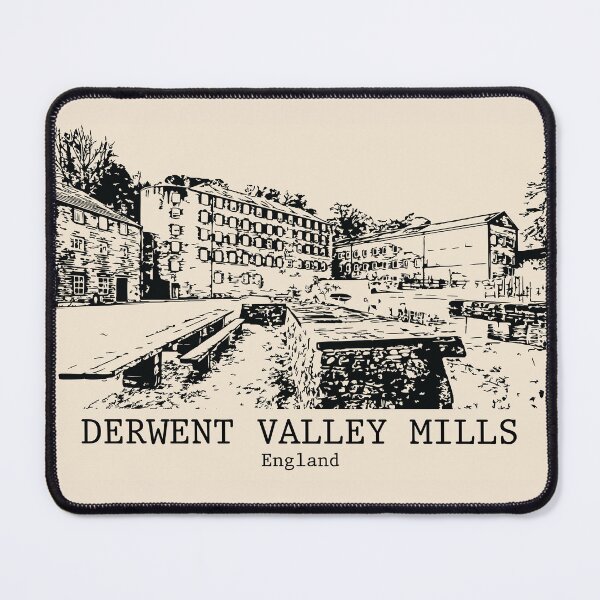 Item preview, Derwent Valley Mills - England designed and sold by Lakeric Cityscapes.