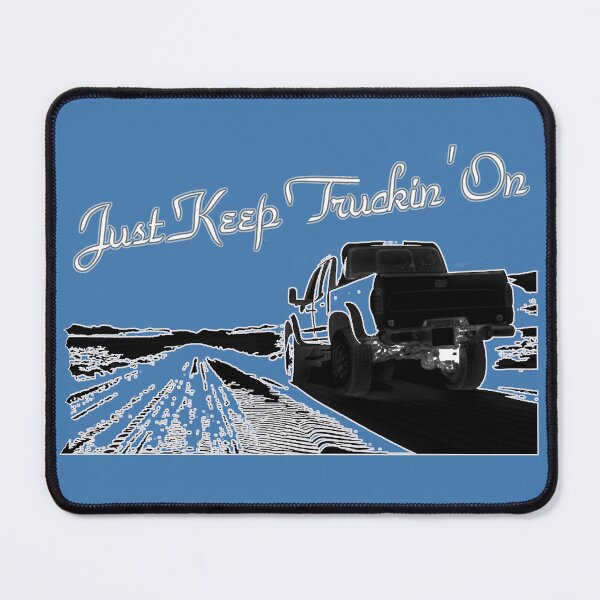 Item preview, Just Keep Truckin' On Vintage style designed and sold by AuroraXGreen.