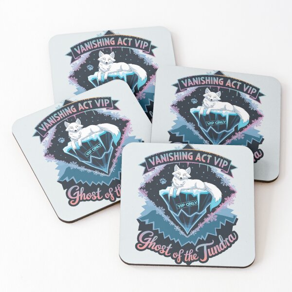 Item preview, Arctic Fox Ghost of the Tundra VIP Exclusive Design designed and sold by WildlifeInc.