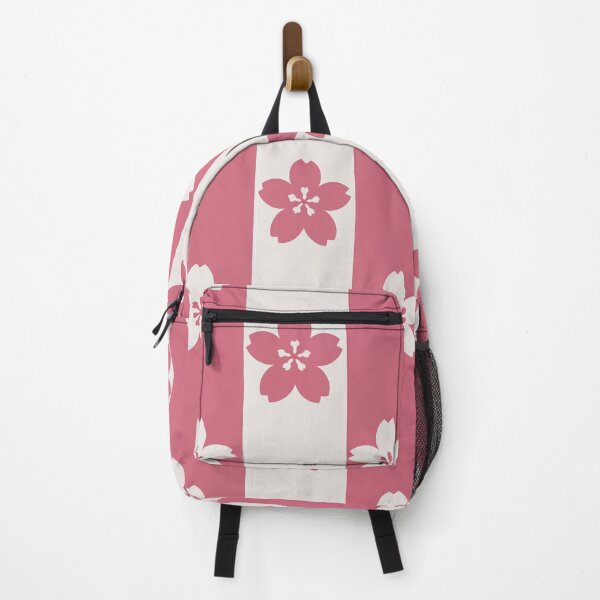 Item preview, Sakura Blossom Striped Pattern, Cherry Blossom Stripes, Modern Floral Design, Pink and White designed and sold by DeRosa3DDesigns.