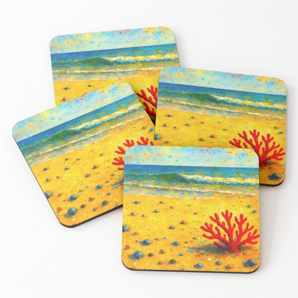 Item preview, Crimson Coral Coast designed and sold by ChrisButler.