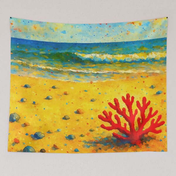 Item preview, Crimson Coral Coast designed and sold by ChrisButler.