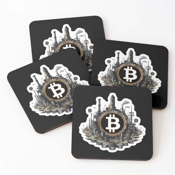 Artikelvorschau, Bitcoin Iconic Lines entworfen und verkauft von RadDeck.