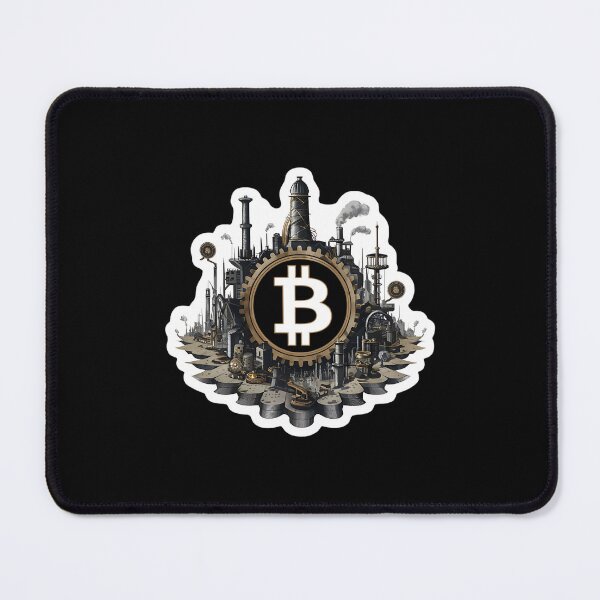 Item preview, Bitcoin Iconic Lines designed and sold by RadDeck.