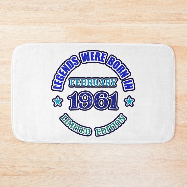 Item preview, BIRTHDAY FEBRUARY 1961 designed and sold by BUCHELI-ART..