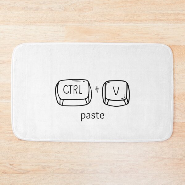 Item preview, Paste - Ctrl V - New Mom and Dad and Baby Girl/Boy Matching - Gift for New Born Babies designed and sold by patternjp.